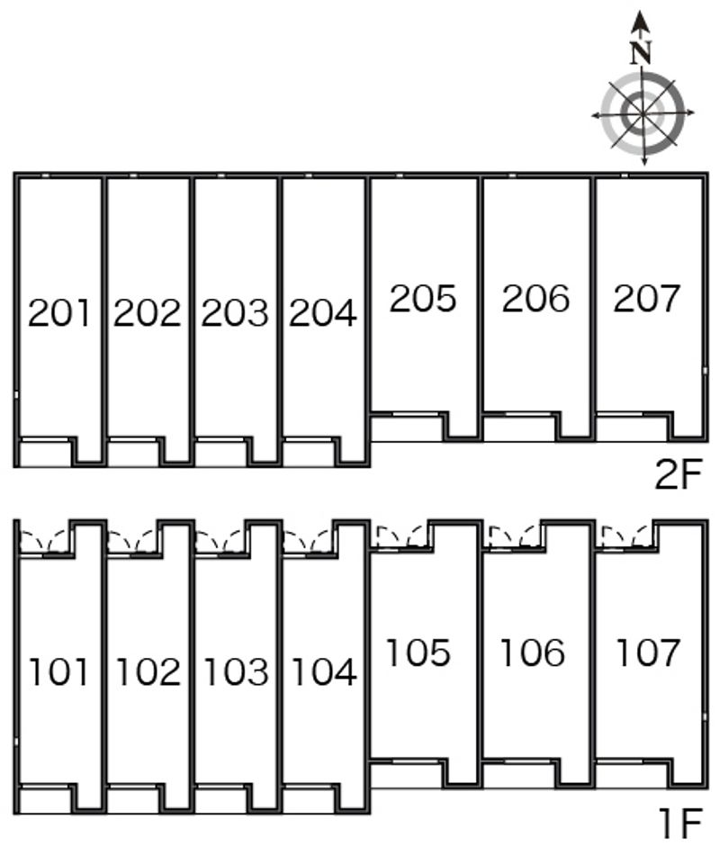 レオネクストすこやか 間取り配置図