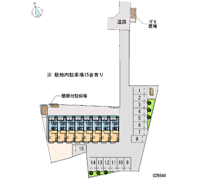 29840 Monthly parking lot