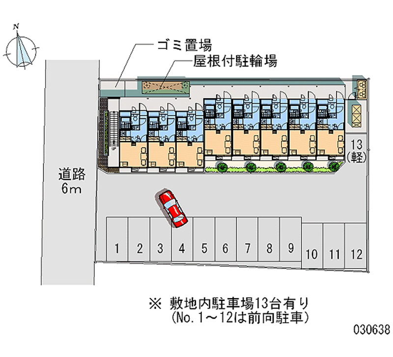 30638 Monthly parking lot