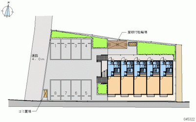 45322 Monthly parking lot