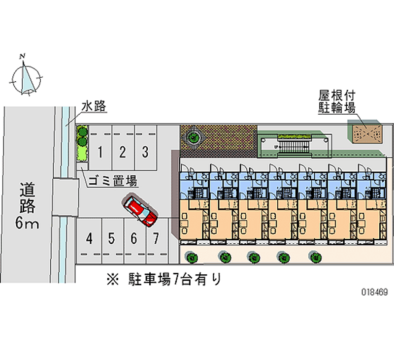 18469 Monthly parking lot