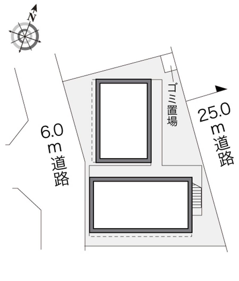レオパレスＳＡＴＯ 配置図