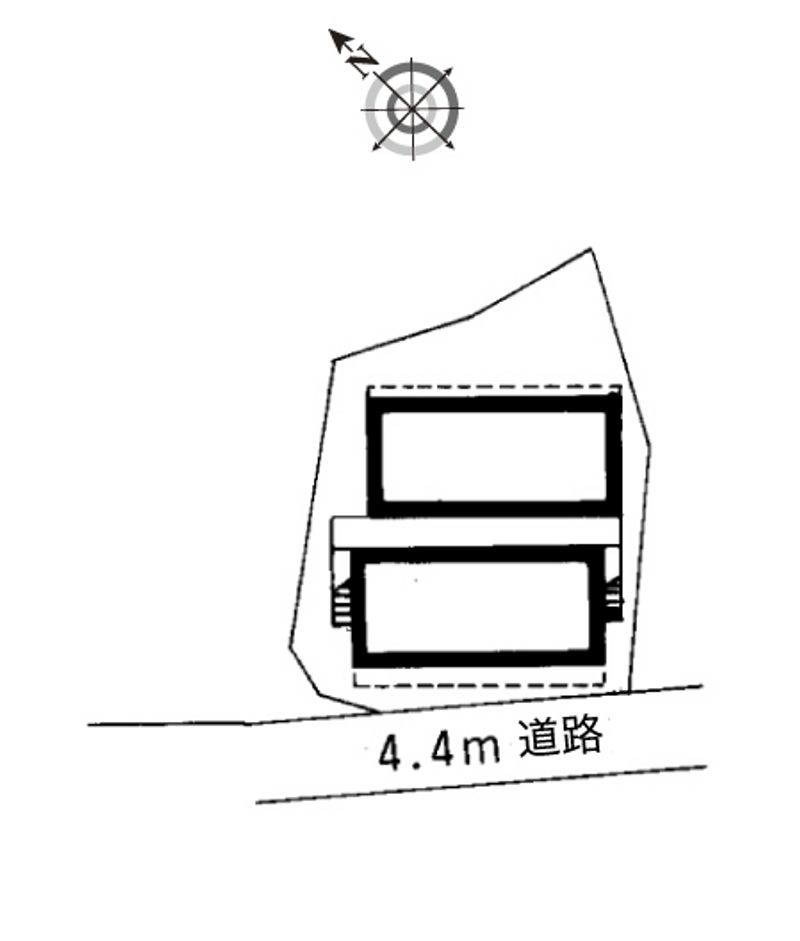 レオパレスイキ明大前 配置図