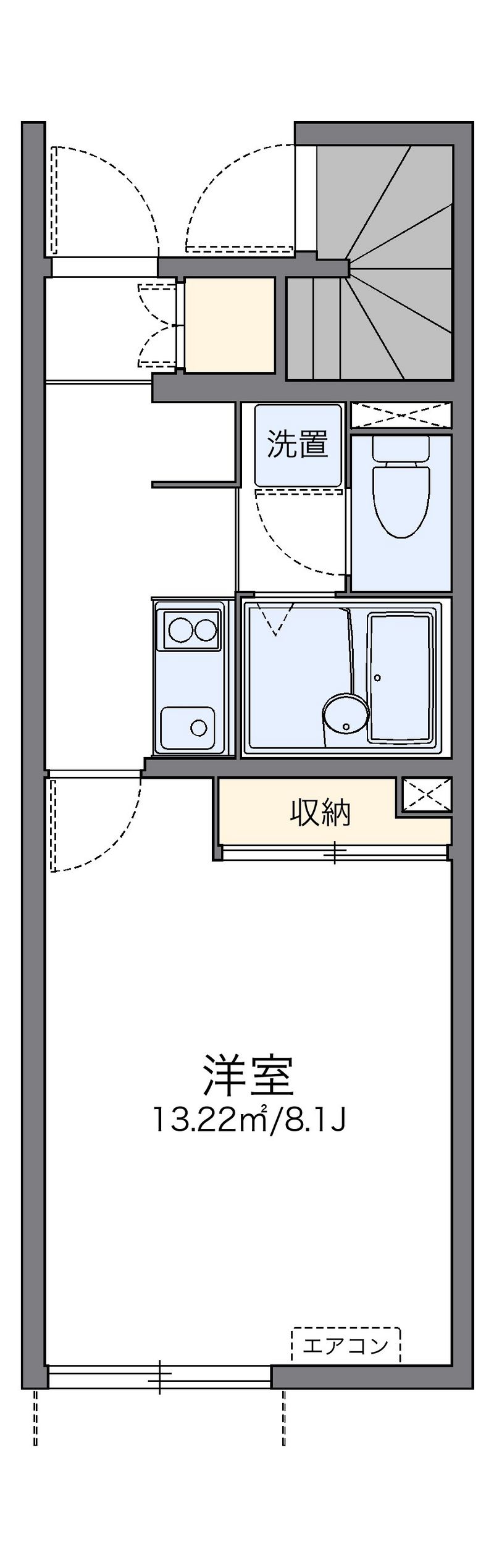 レオネクストオレンジヒルズ 間取図