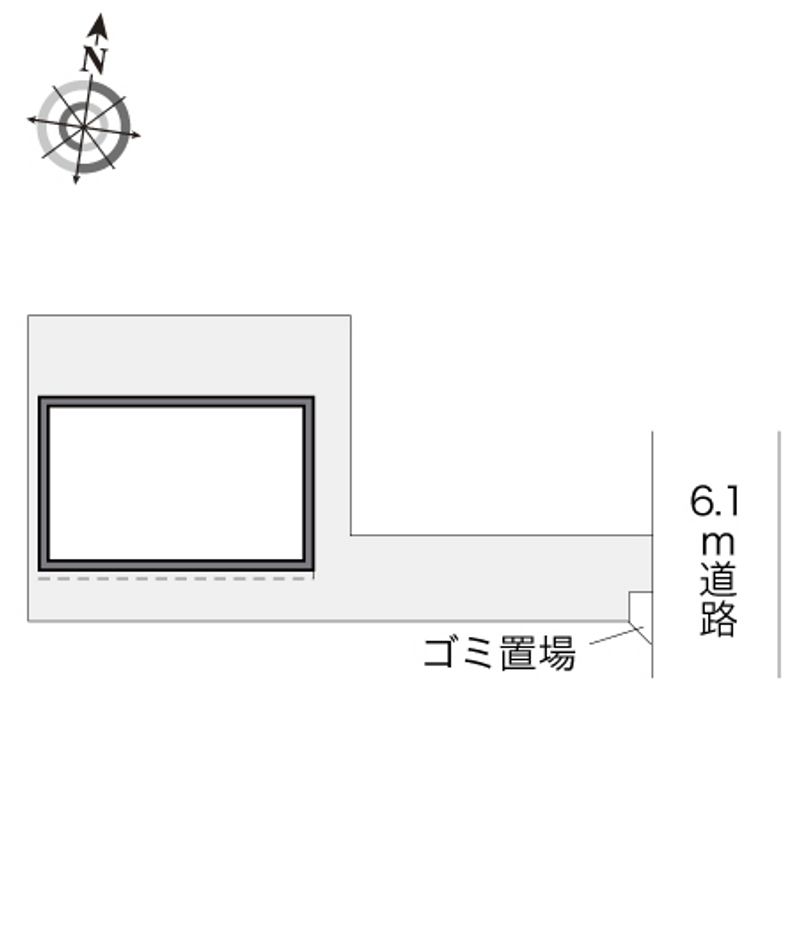 レオパレスパークサイドエイト 配置図