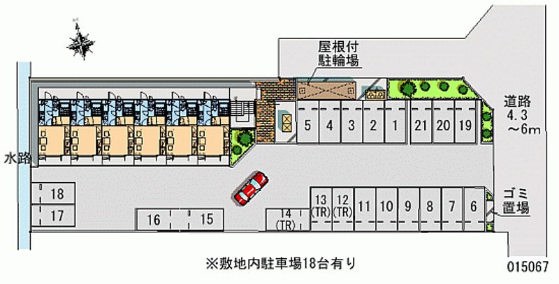 15067月租停車場