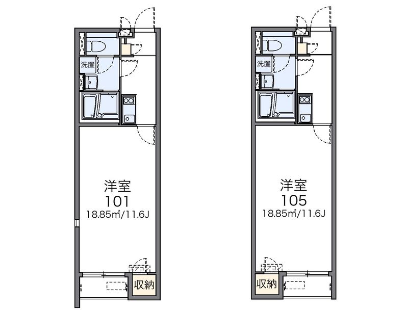 レオネクストサンヴィラージュ 間取図