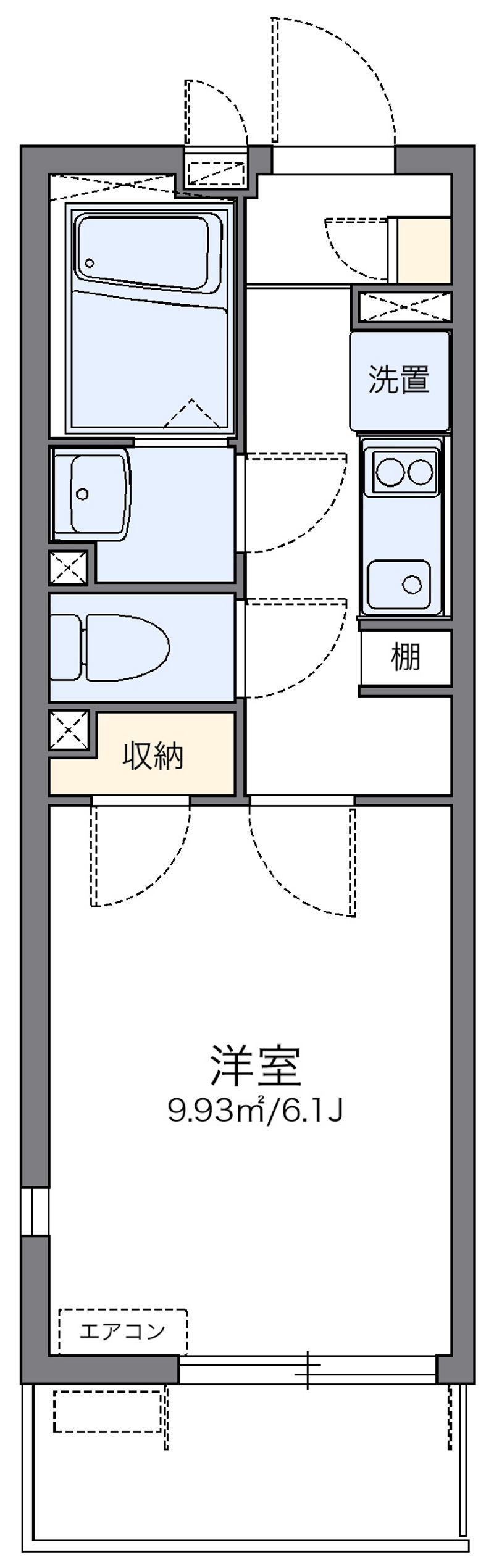 レオネクストユーポート　大宮 間取図
