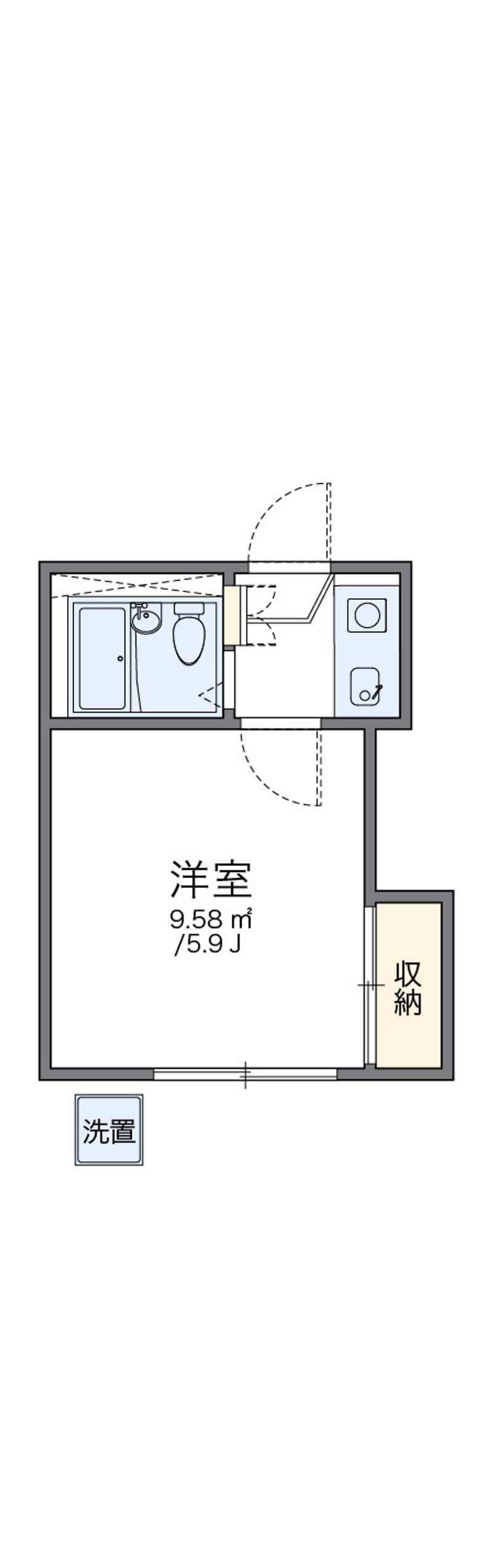 レオパレス新高円寺 間取り
