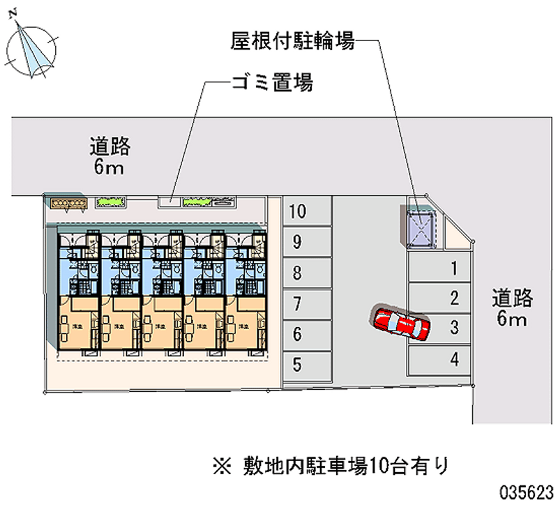 35623 Monthly parking lot