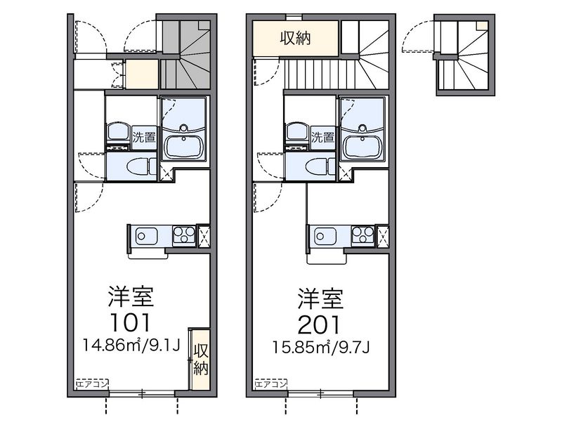 レオネクストＴ１ 間取図