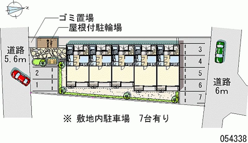 54338 Monthly parking lot