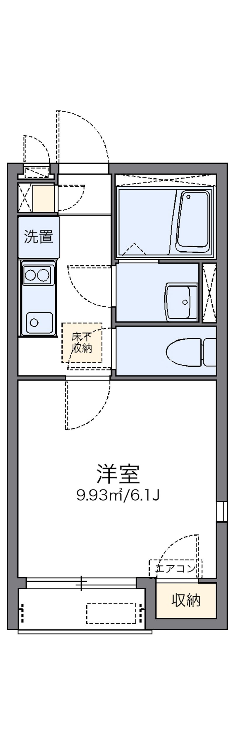 レオネクストリヴェール長田 間取図