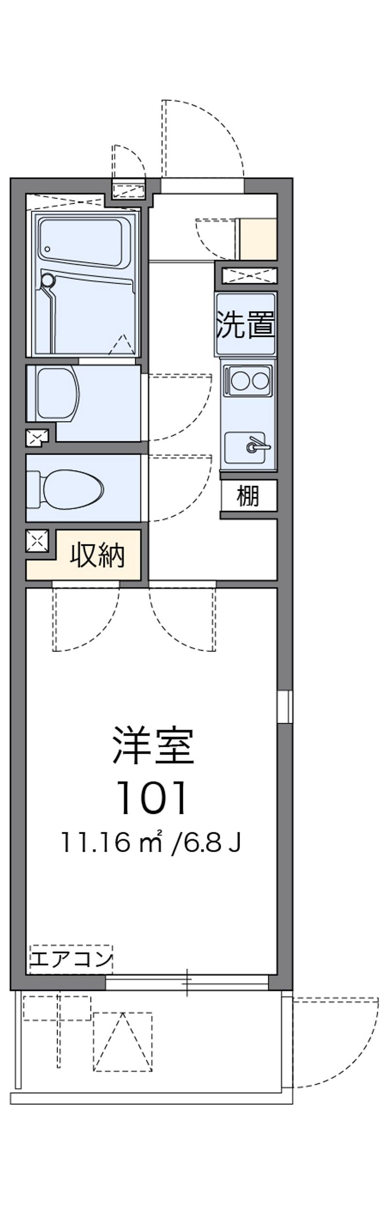 レオネクストＢＬＯＯＭ 間取図