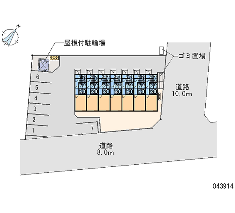 レオネクストスズランⅡ 月極駐車場