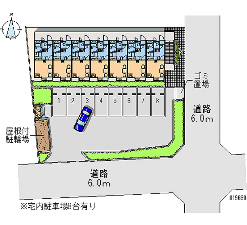 19630月租停车场