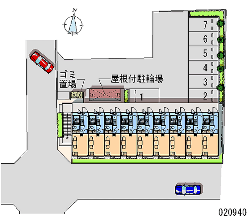 20940月租停车场