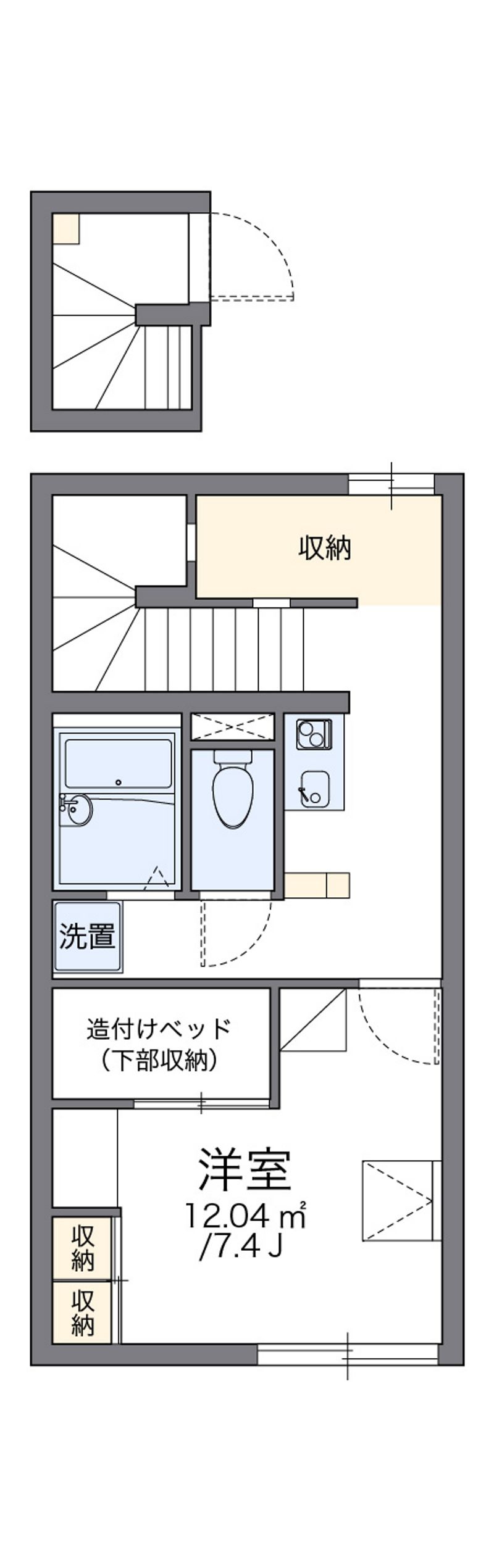 レオパレスルーチェ 間取り