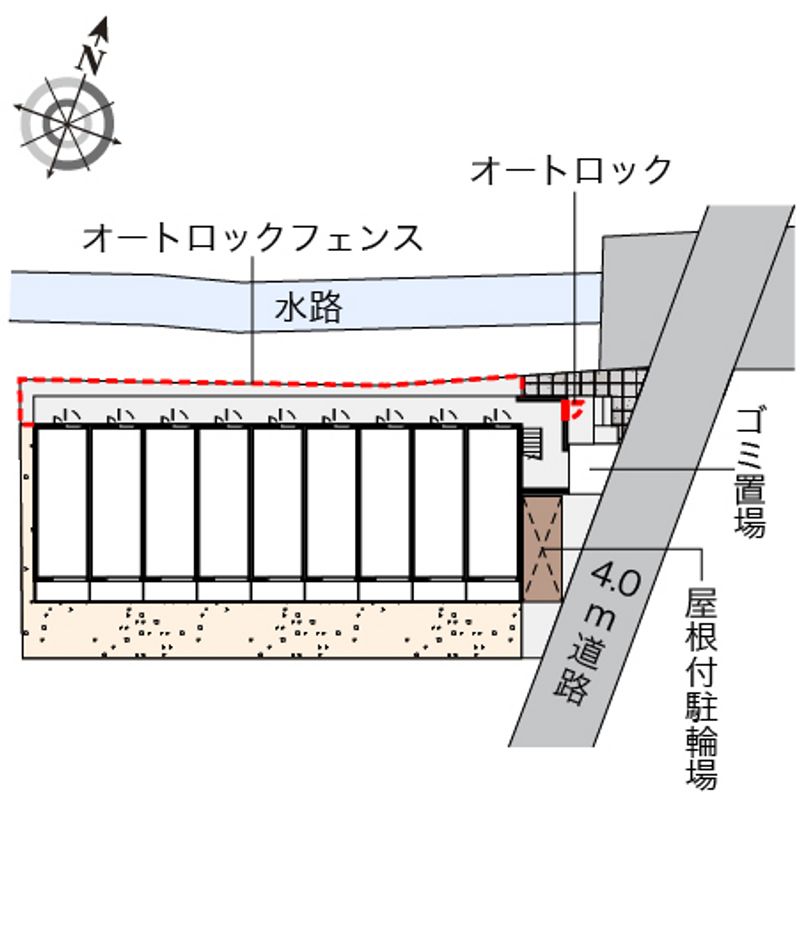 クレイノフラーズ　アント　ルポ 配置図