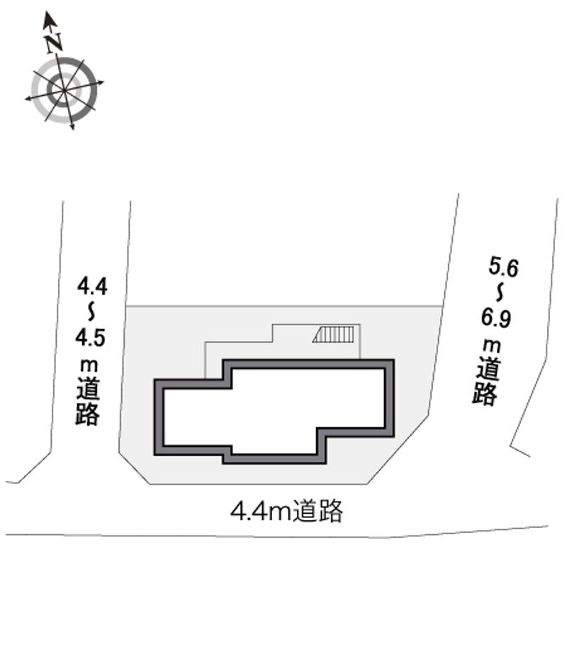 レオパレスＳ．Ｆ 配置図