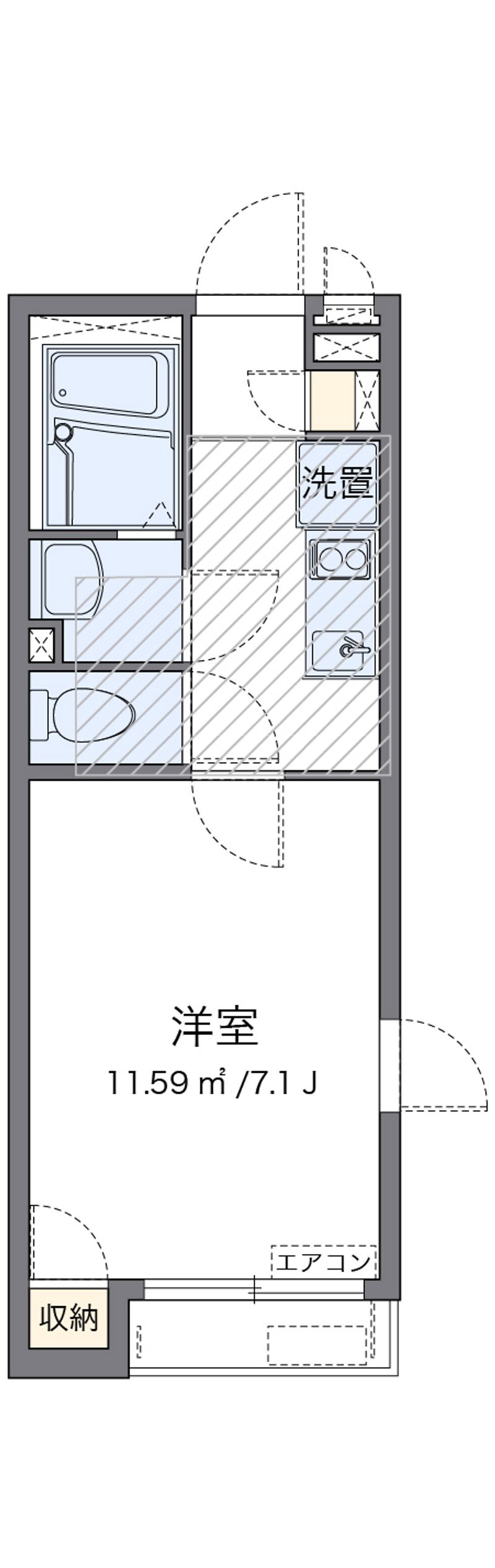 ミランダちどり 間取図