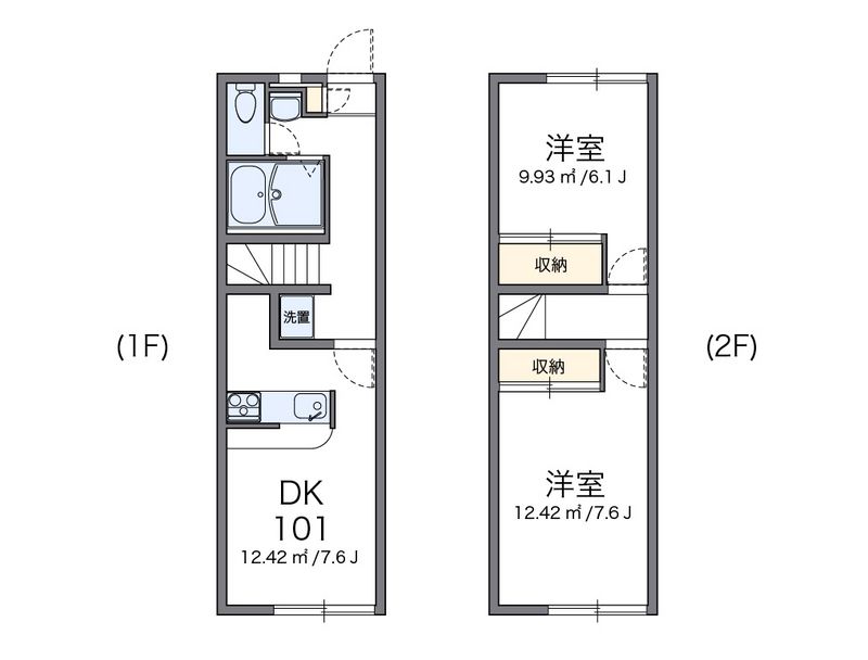 レオパレスパレスイズミ 間取り