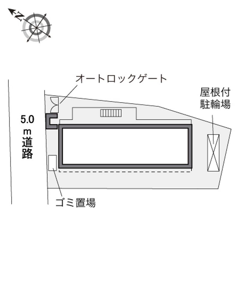 レオパレスフービエール 配置図