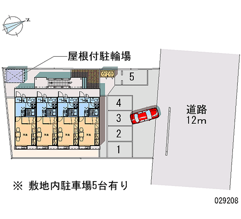 レオパレスアイ 月極駐車場