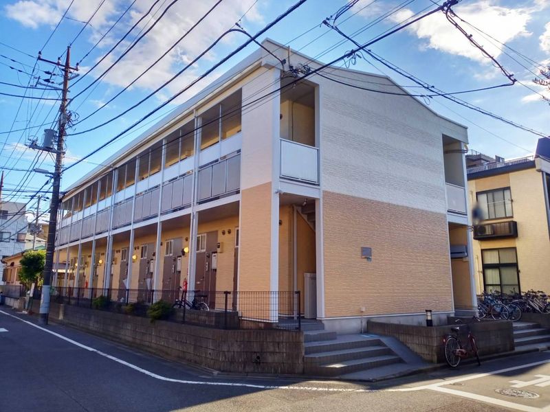 レオパレスウィステリア平井 外観