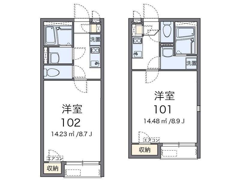 レオネクスト三愛 間取図