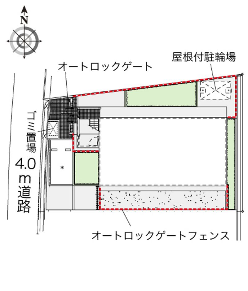 レオパレスＫＯＥＭＯＮ　Ⅰ 配置図