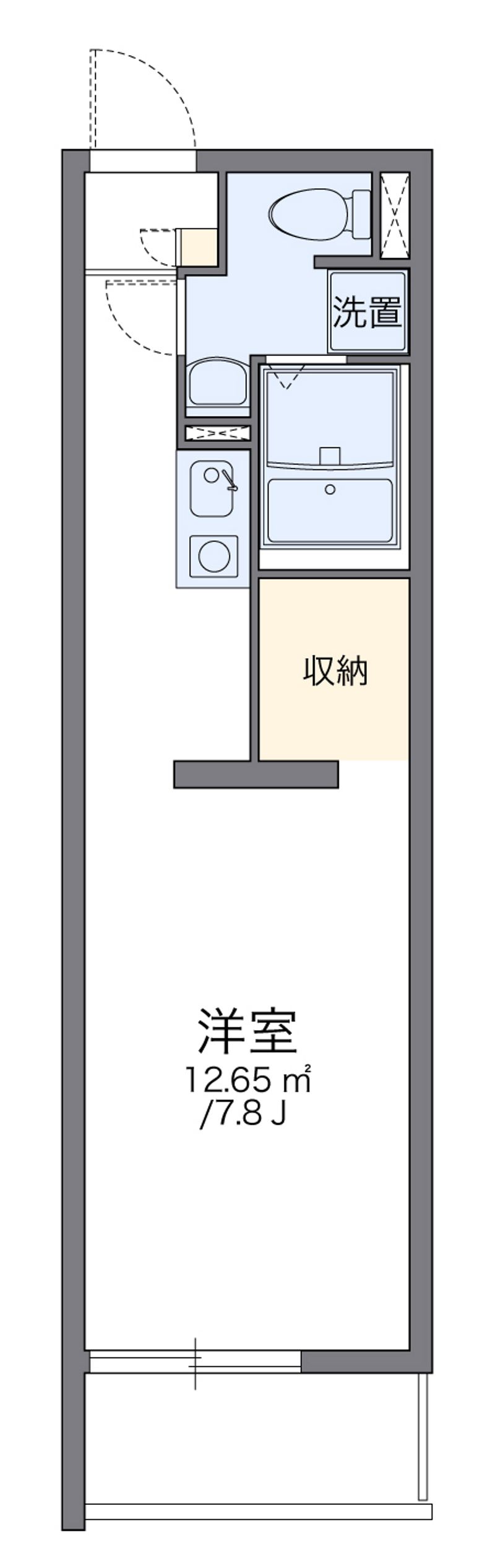 レオパレスＭａｉｓｏｎ　Ｌｕｍｉｅｒｅ 間取り