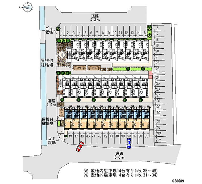 38689 bãi đậu xe hàng tháng