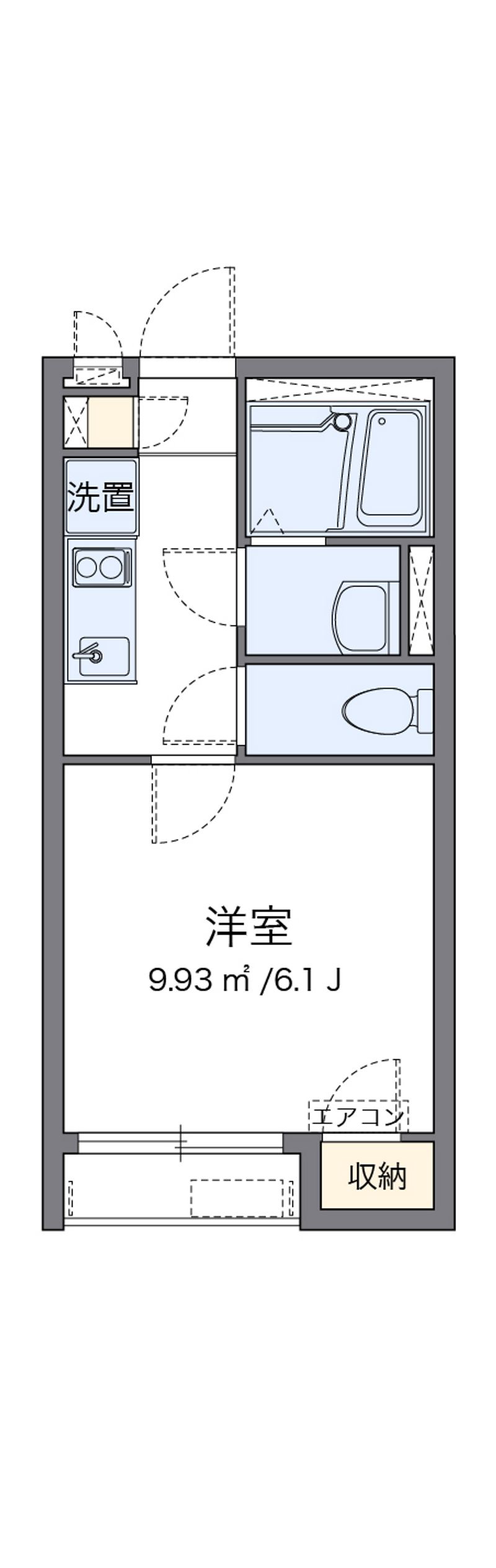 クレイノＥＬＡＮ 間取図