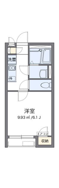 クレイノＥＬＡＮ 間取り図