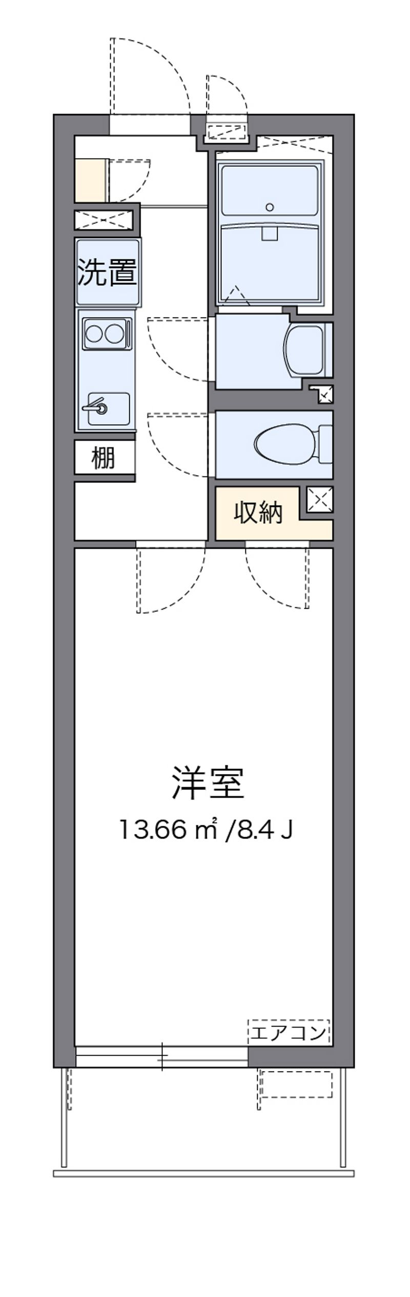 クレイノハイム卯の里 間取図