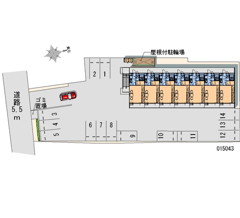 15043月租停車場