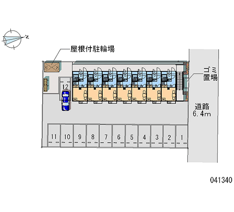 41340 bãi đậu xe hàng tháng