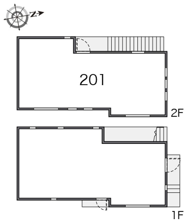 レオパレスＭＴテラス 間取り配置図