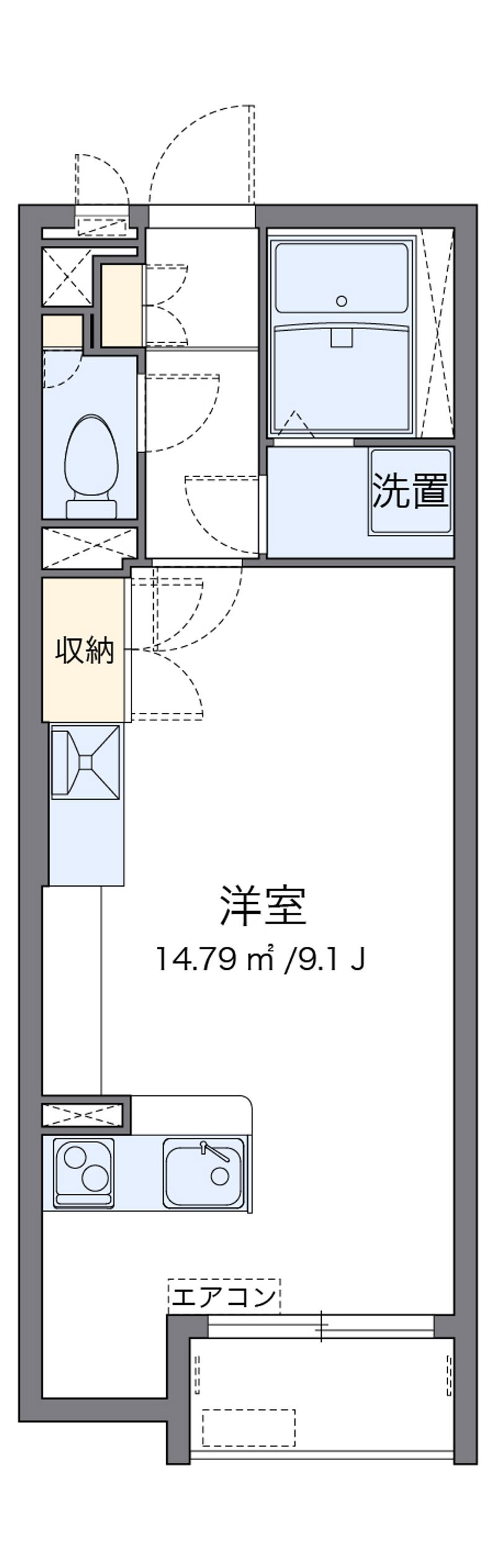 ミランダセレストⅣ 間取図
