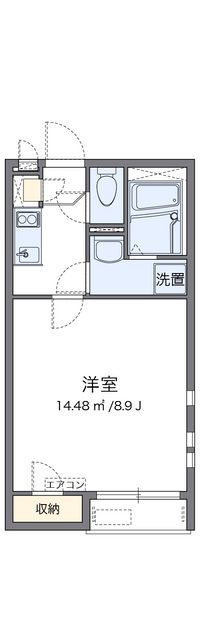 レオネクストキーファー 間取図