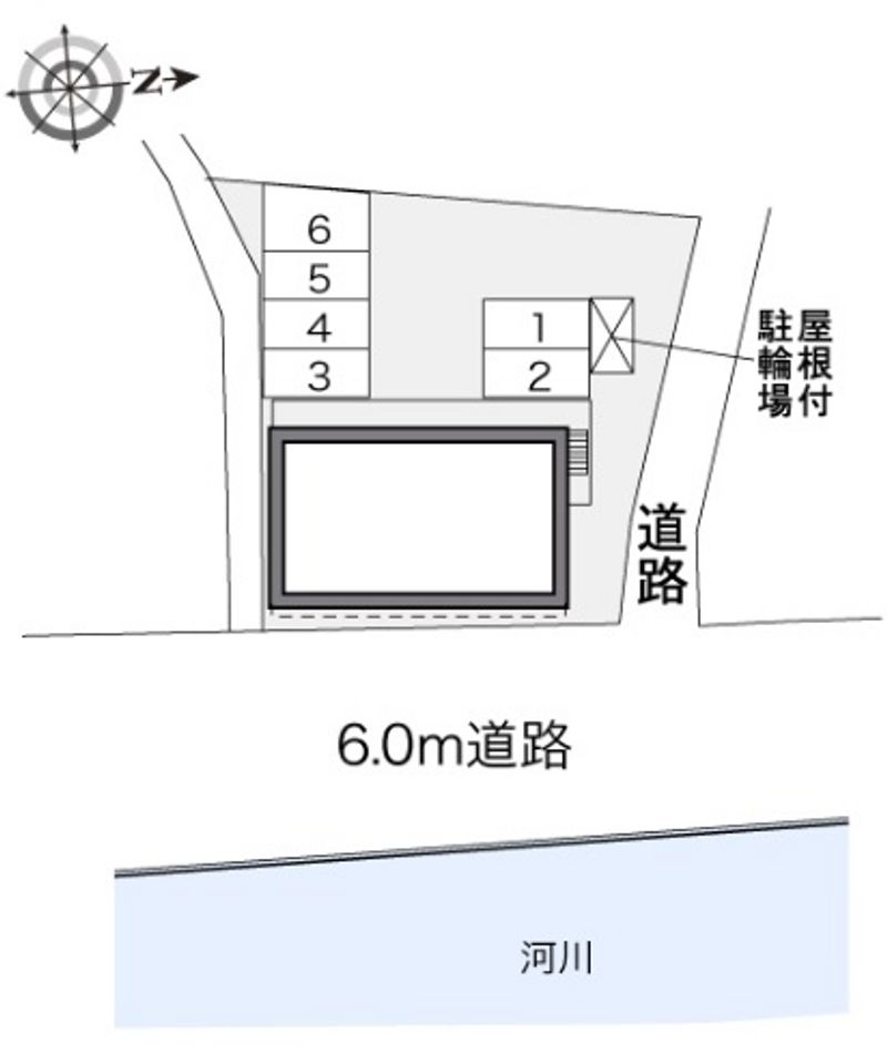 レオパレス金岡東町 駐車場