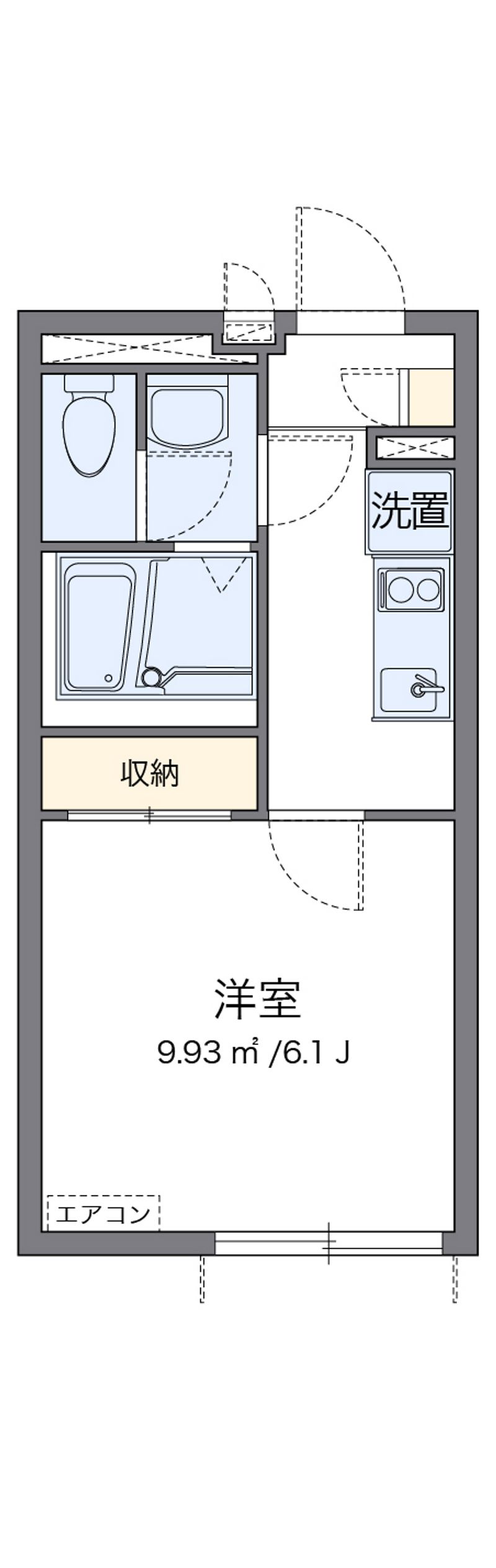 レオネクストサンムーン 間取図