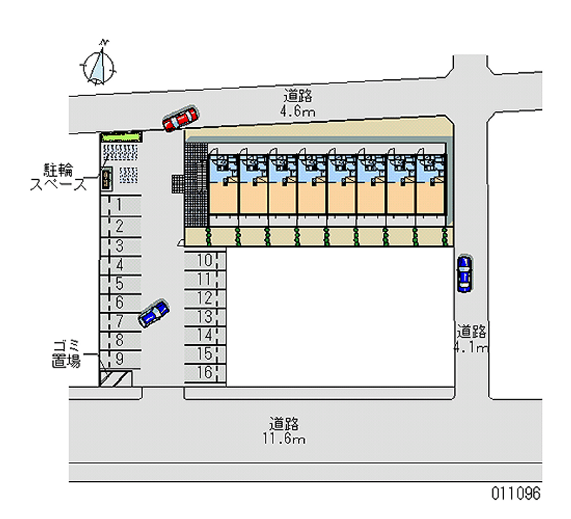 11096月租停車場