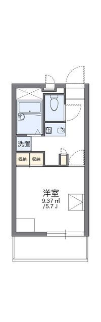 レオパレスル・レーヴ 間取り図