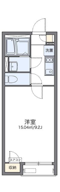 レオネクストみのまーじゅⅡ 間取り図