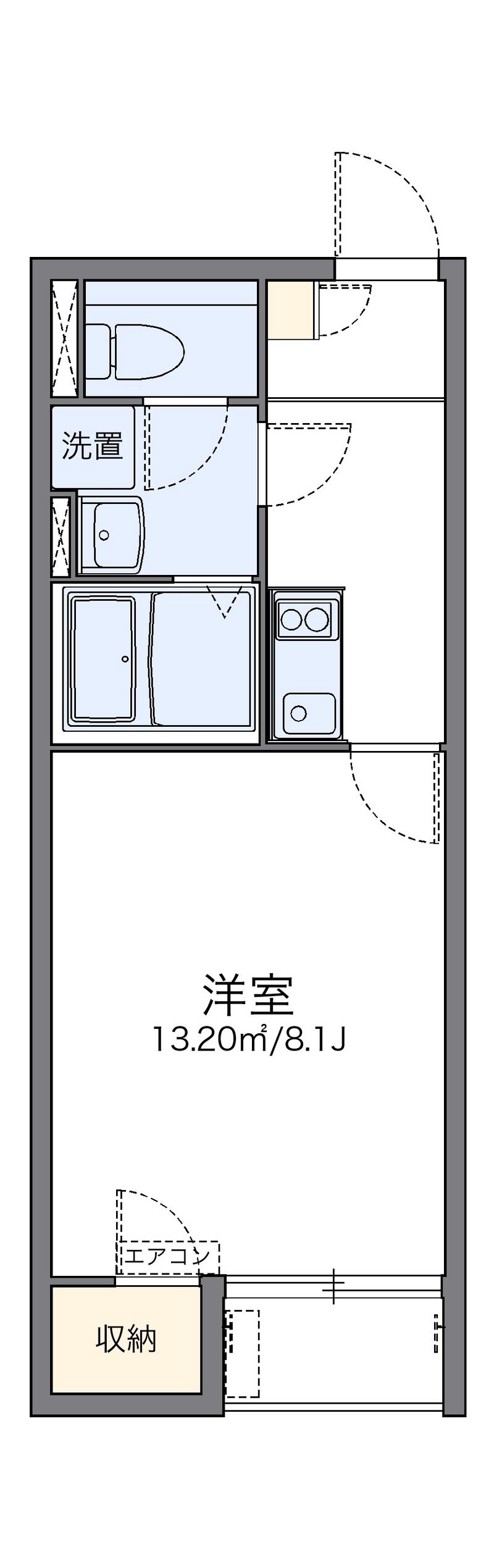 レオネクストクレール 間取図