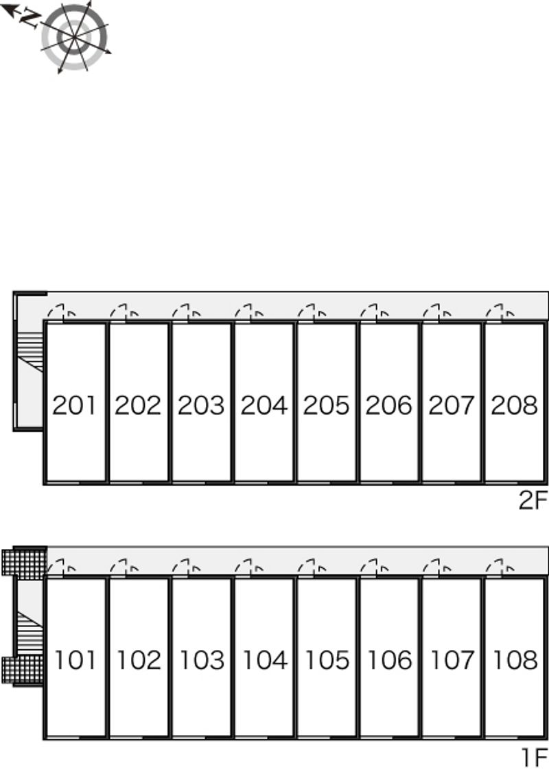 レオネクストニューフィールド 間取り配置図