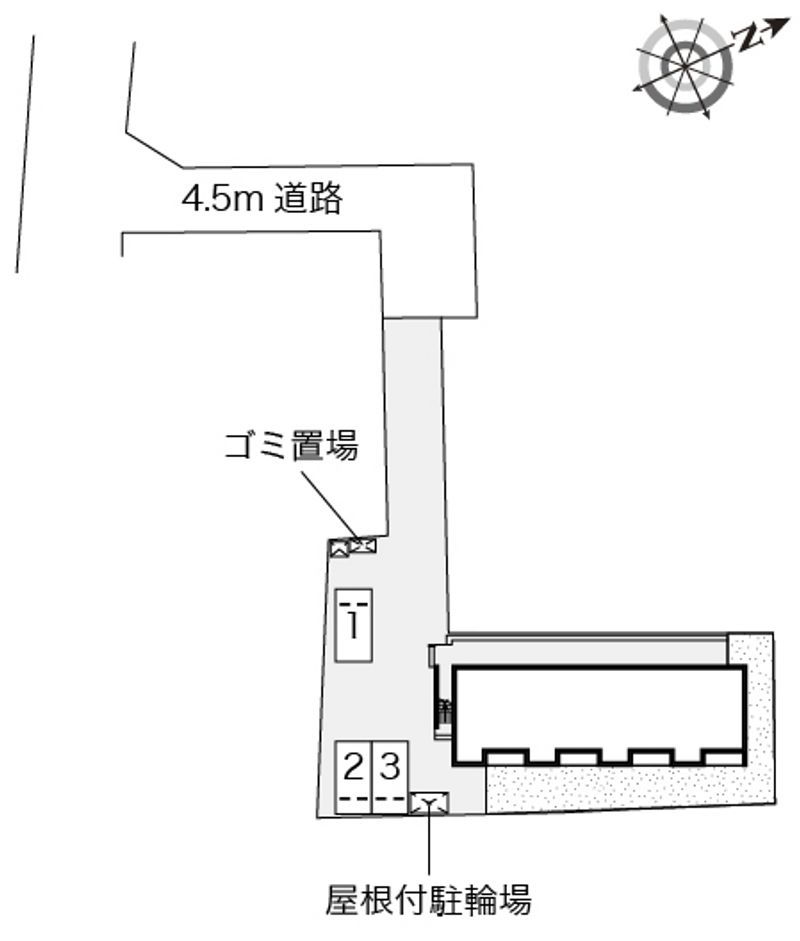 レオネクストドミールⅡ 配置図