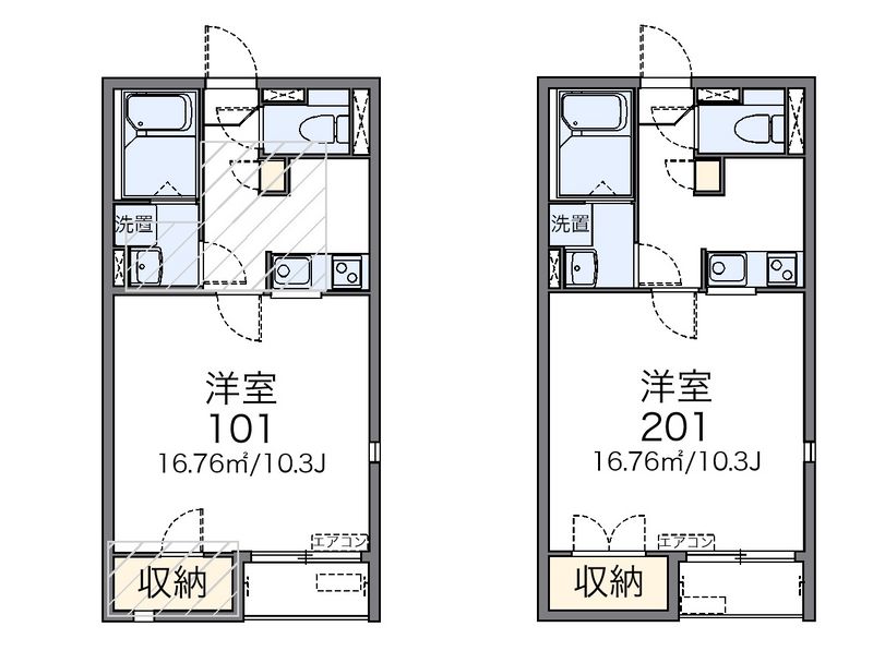 レオネクスト花 間取図